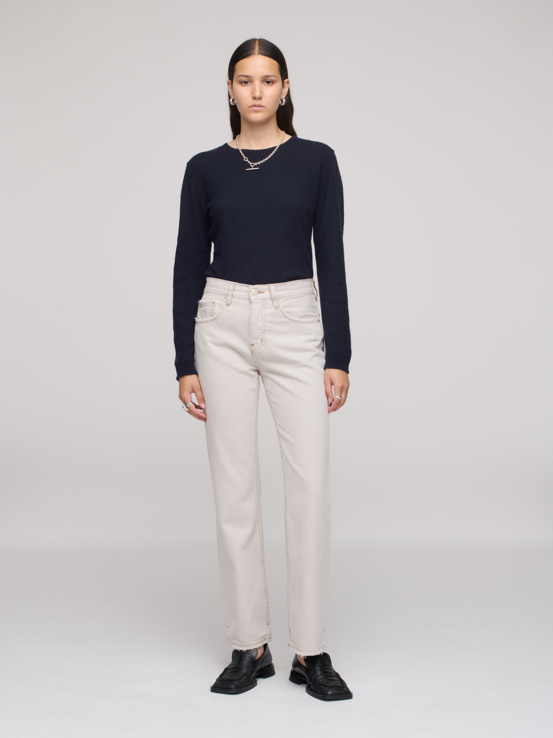 Calla Mid Rise Ankle - Fog