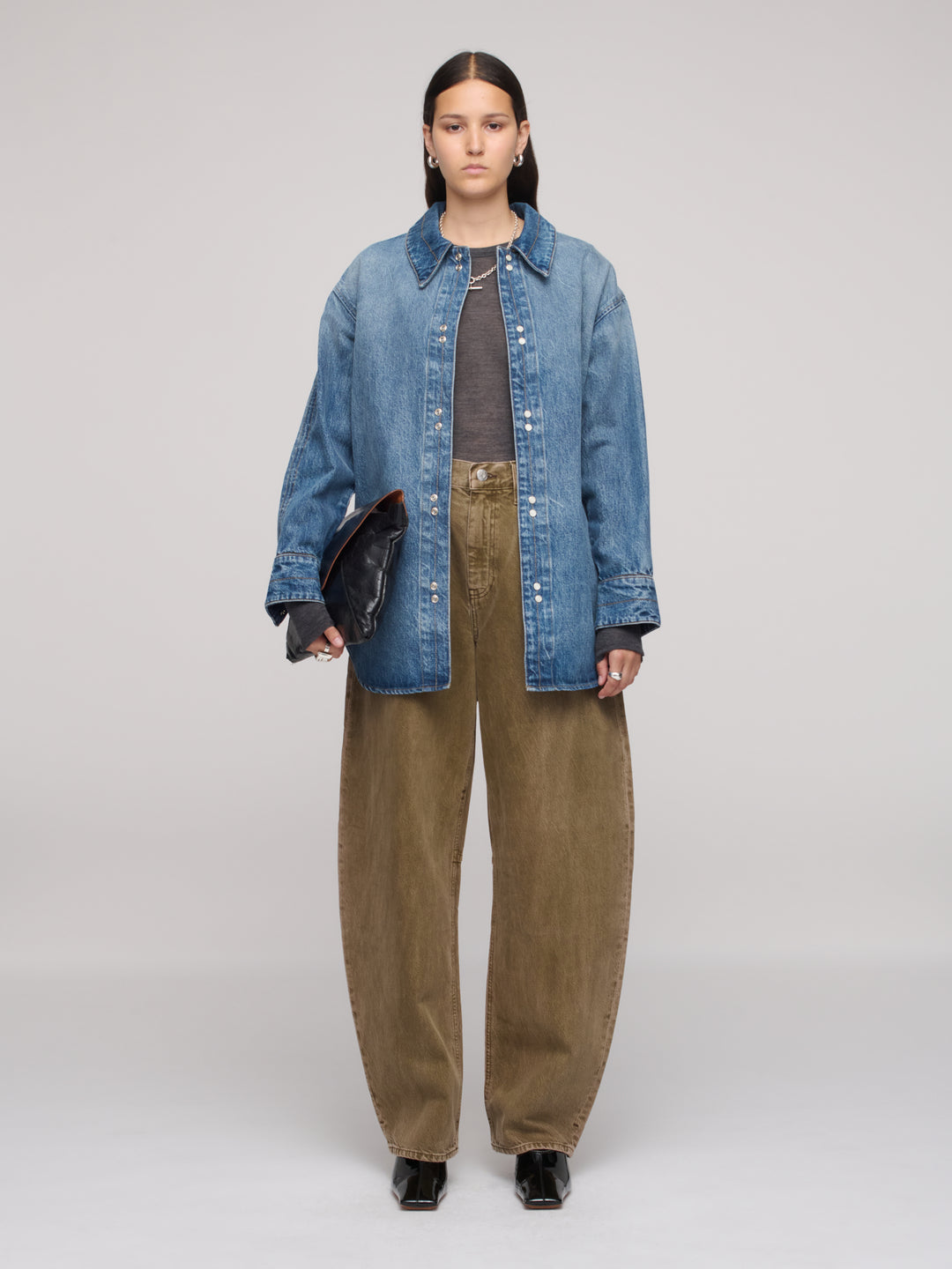 Stack Shirt - Smoke Blue