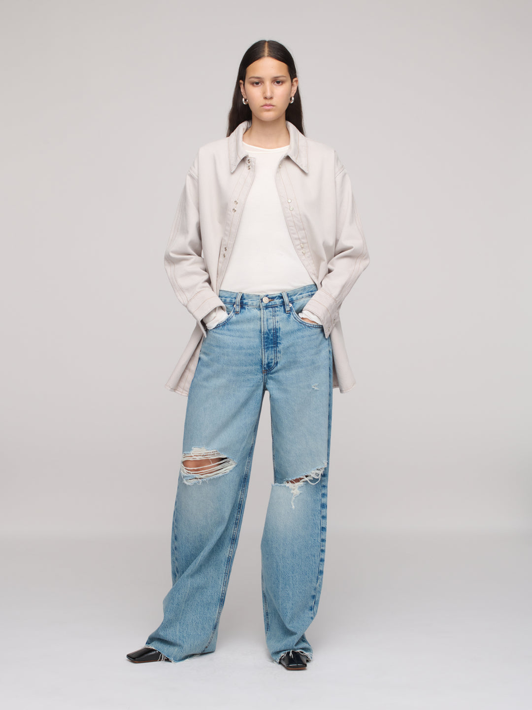 Stack Shirt - Fog