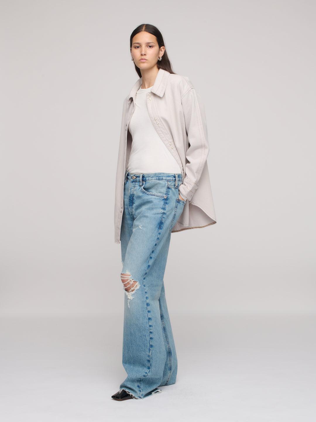 Stack Shirt - Fog