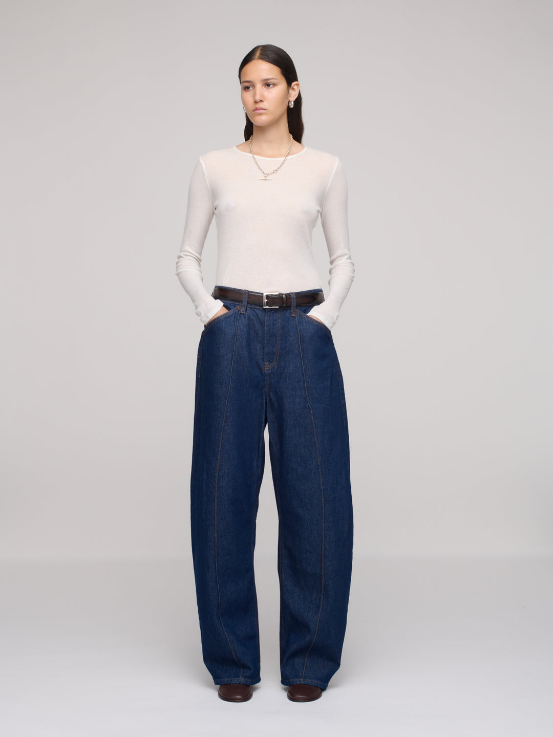 Lido Pintuck Jeans - Rinse