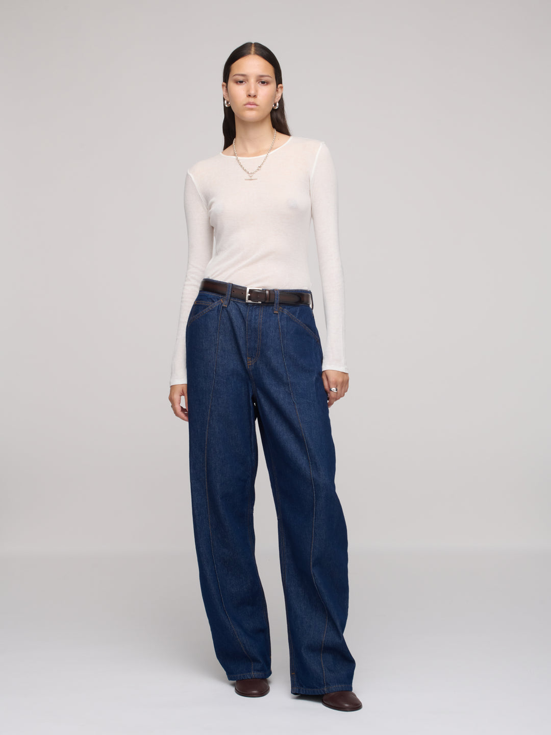 Lido Pintuck Jeans - Rinse