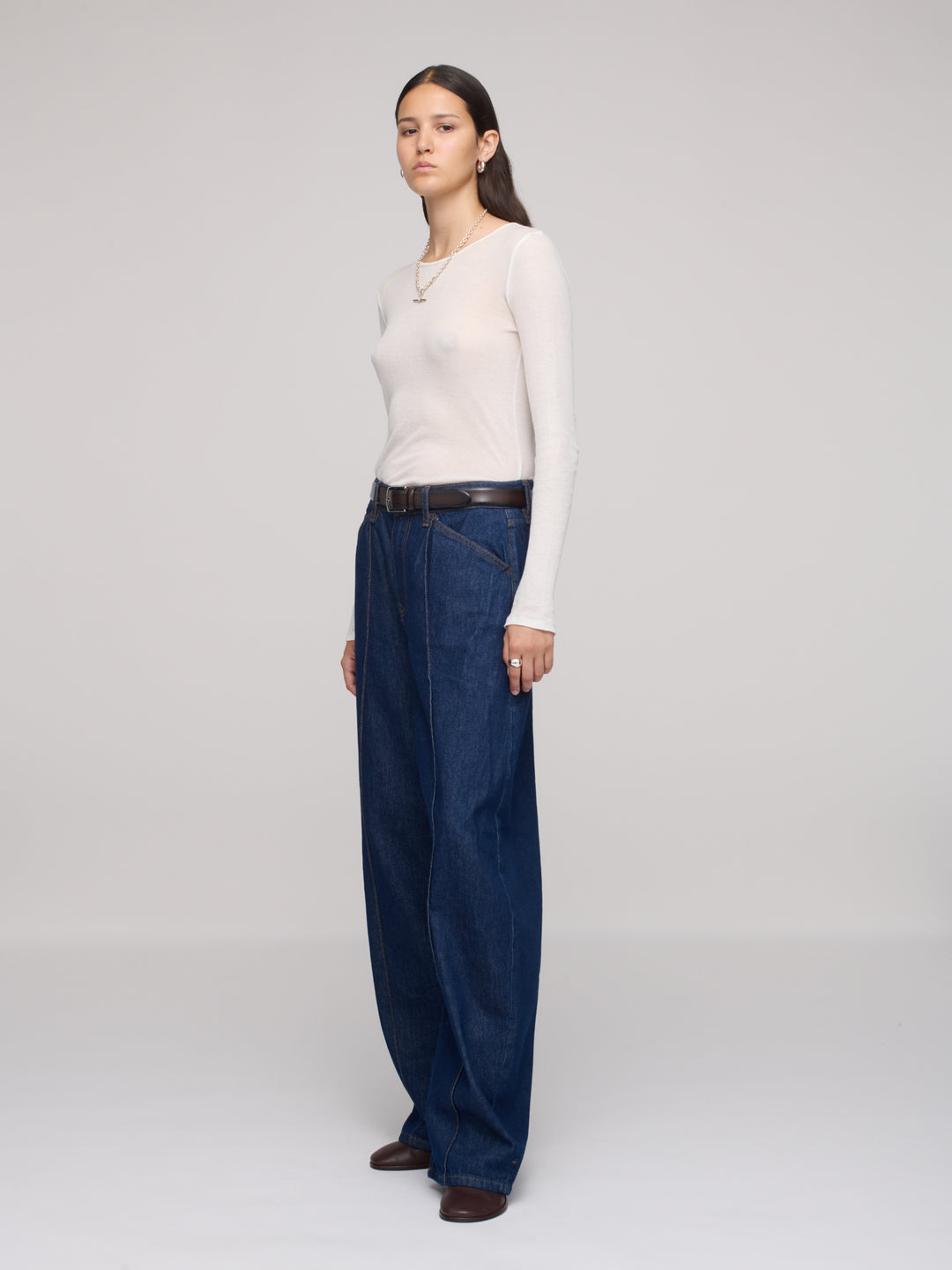 Lido Pintuck Jeans - Rinse
