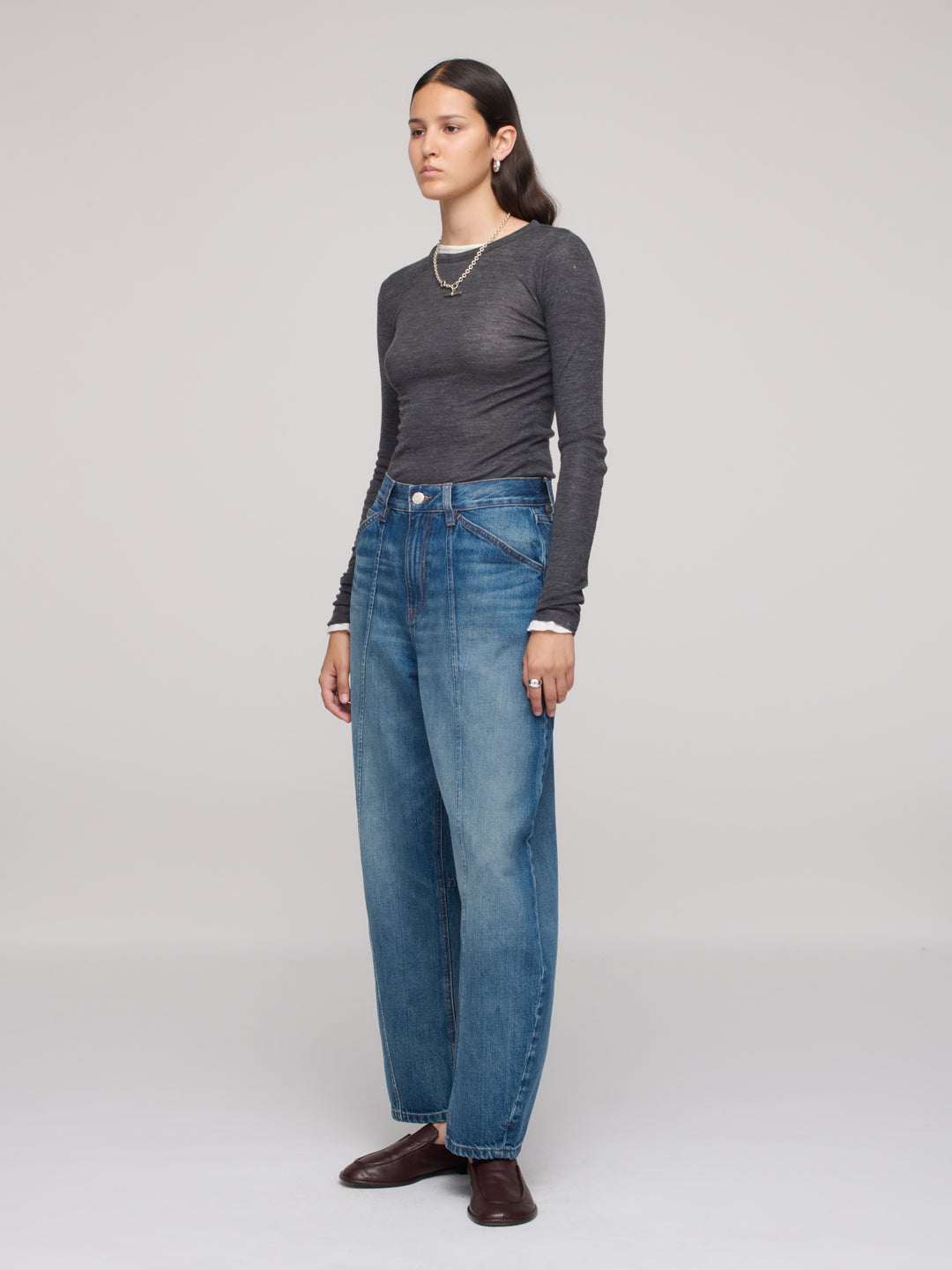 Lido Ankle - Smoke Blue