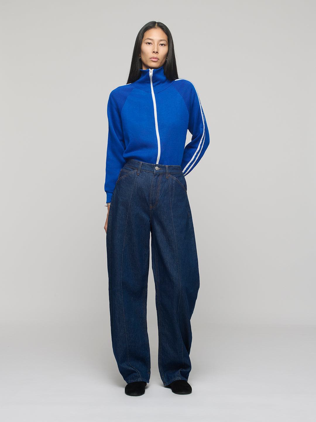 Lido Pintuck Jeans - Rinse