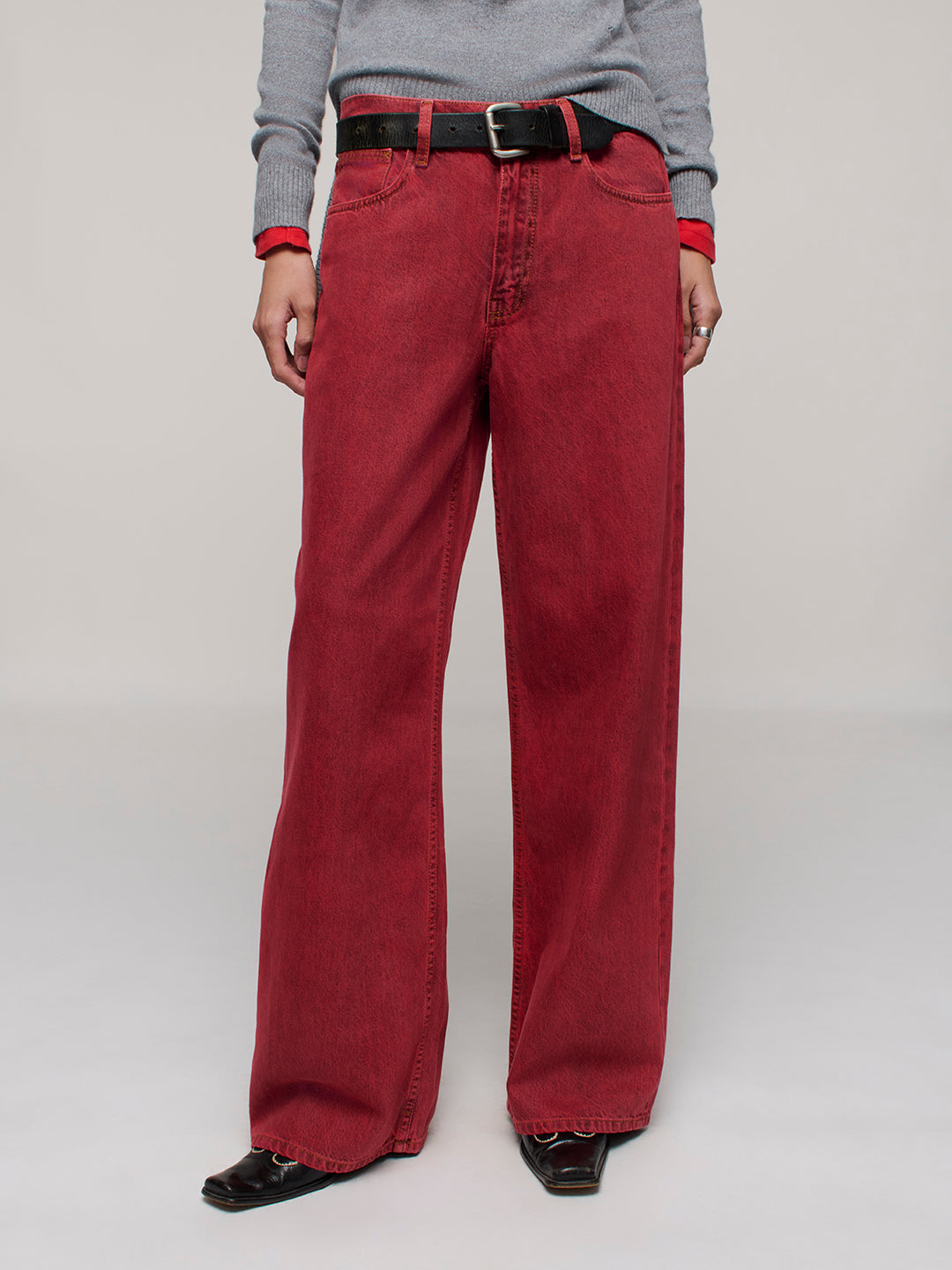 Sling Jeans - Heat Poinciana