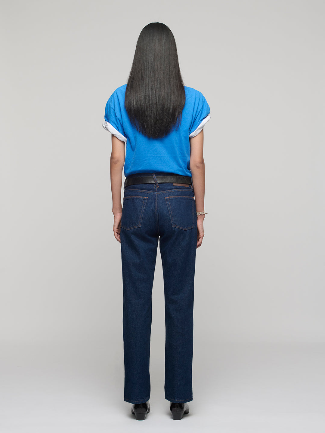 Calla Mid Rise Ankle Jeans - Rinse