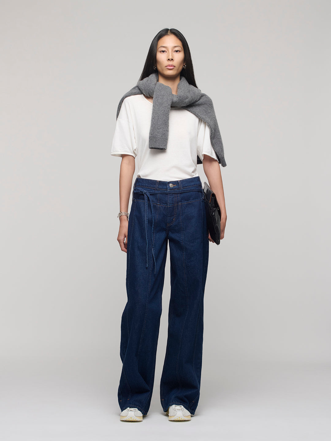Drop Waist Sling Jeans - Rinse