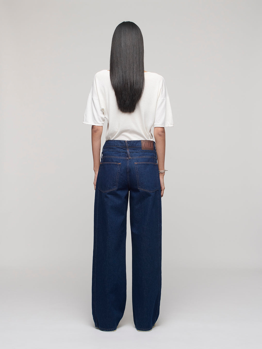 Drop Waist Sling Jeans - Rinse