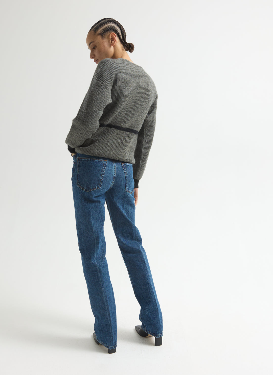 Alley Jeans - Chalk Line Flat Blue