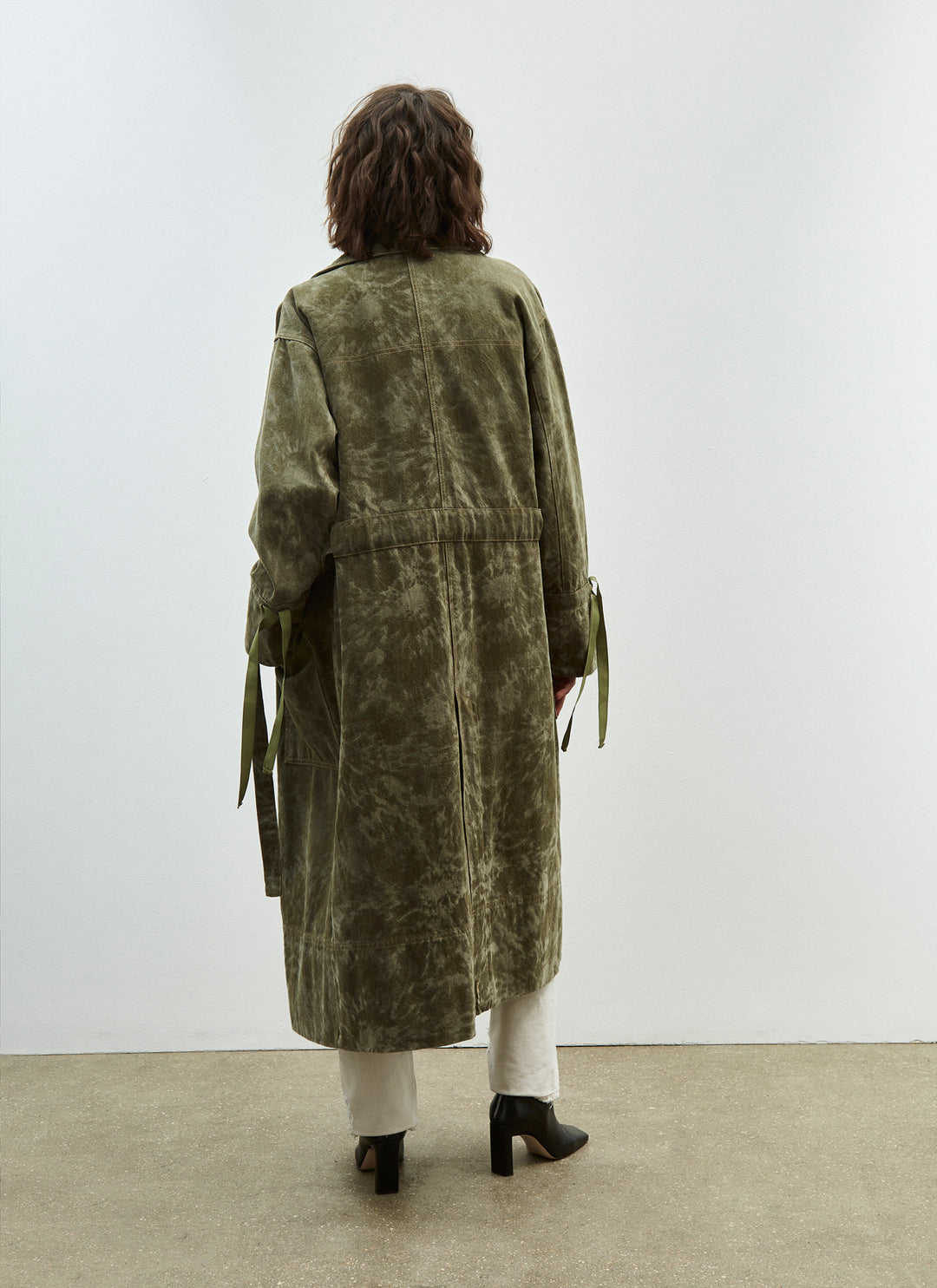Ankle Car Coat - Winter Moss