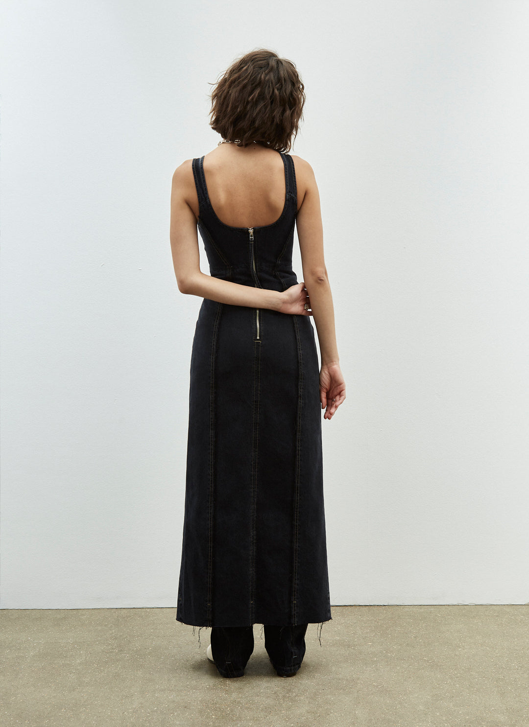 On Tap Midi Dress - Evening Black