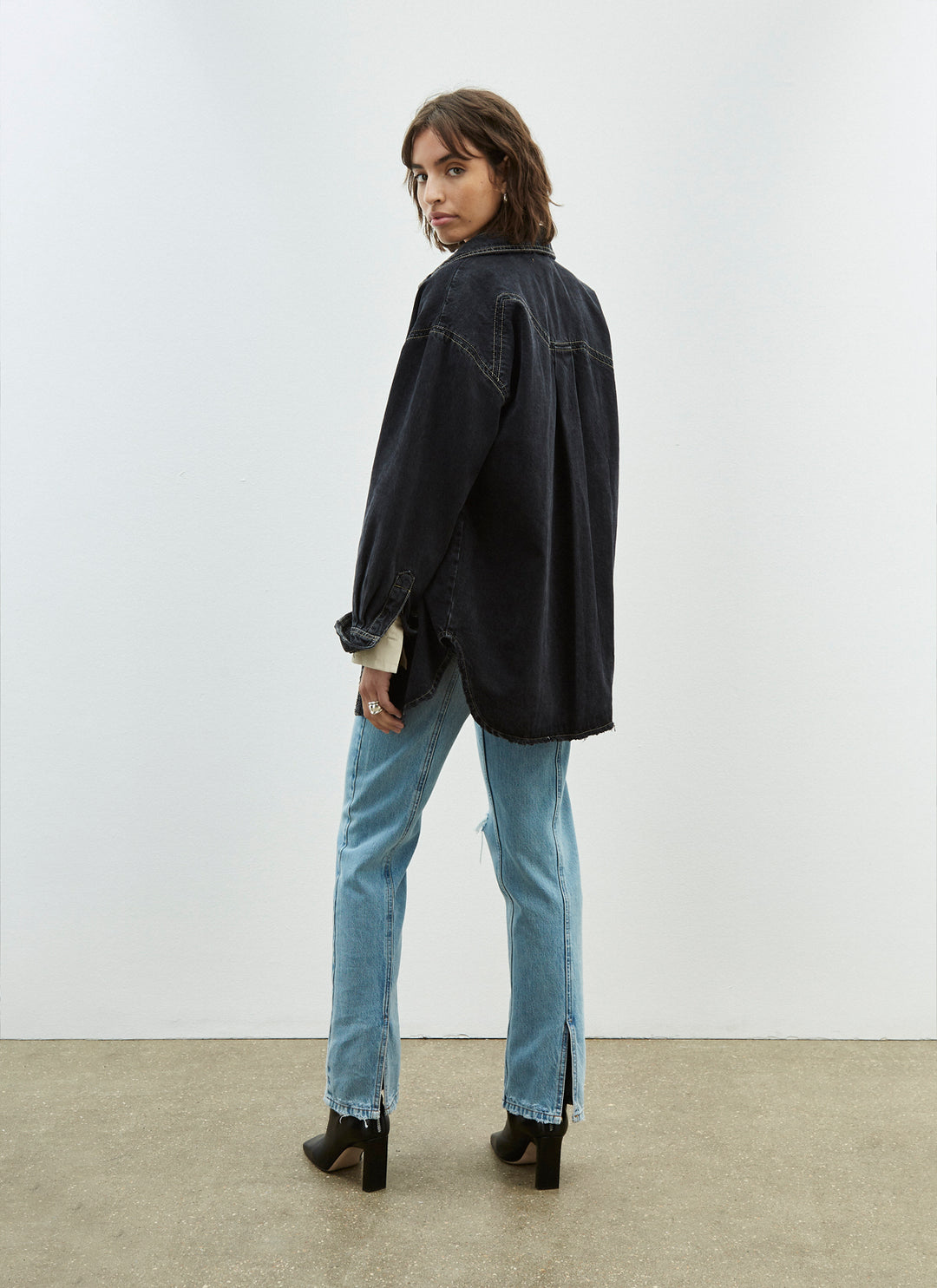 Split Back Alley Jeans - Canyon