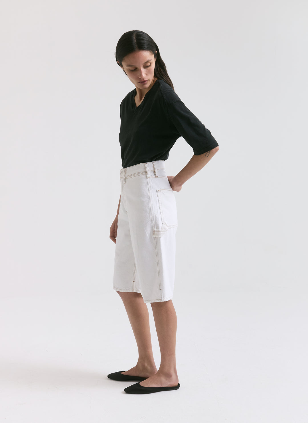 Starch Short - White Optico