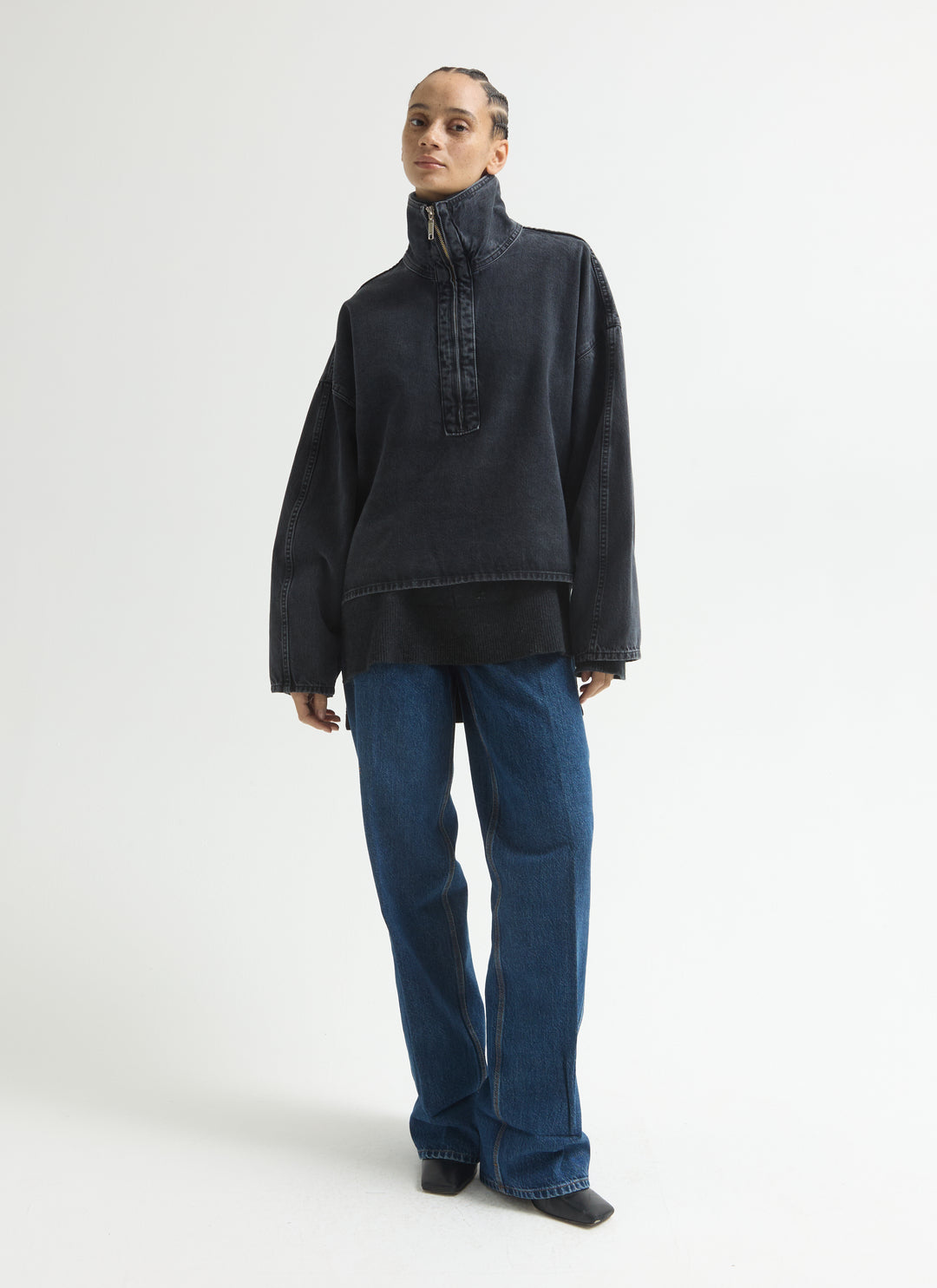 Denim Funnel Popover - Hurricane