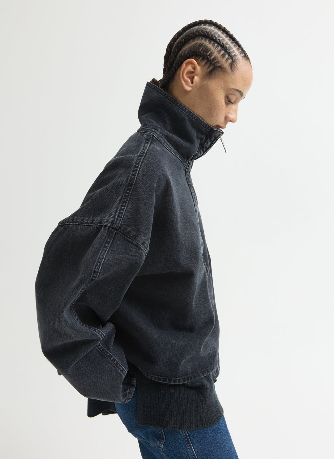 Denim Funnel Popover - Hurricane