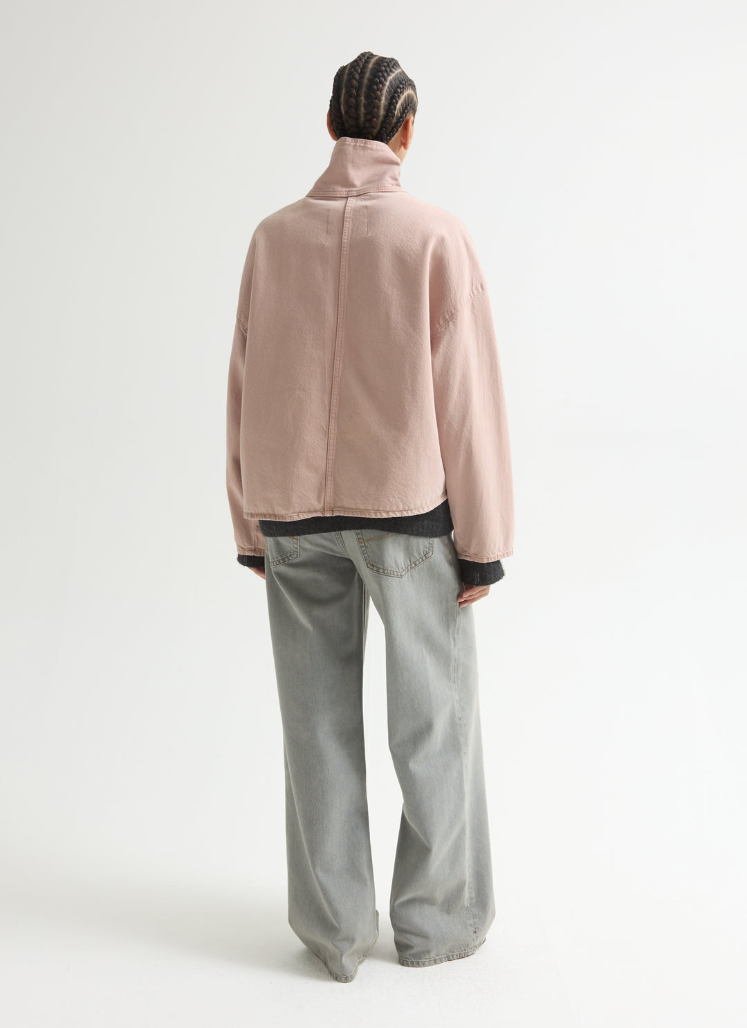 Denim Funnel Popover - Kobi Pink