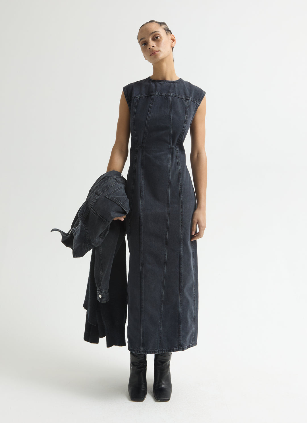 Open Back Column Dress - Hurricane