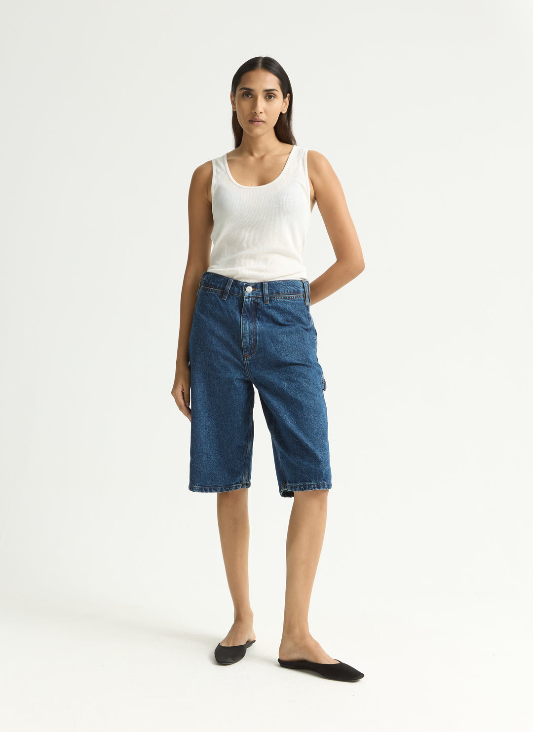 Starch Short - Flat Blue