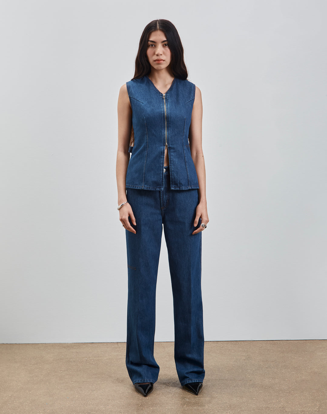 Starch Jean - Press Blue