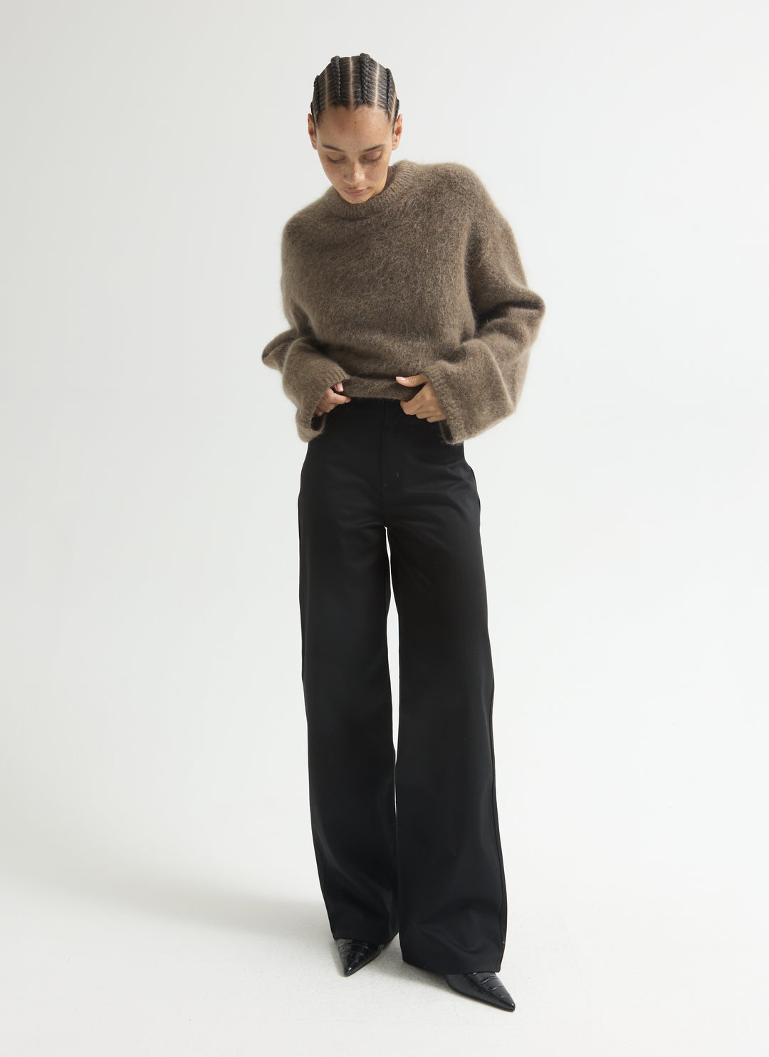 Vidro Dart Back Trouser - Collect Black