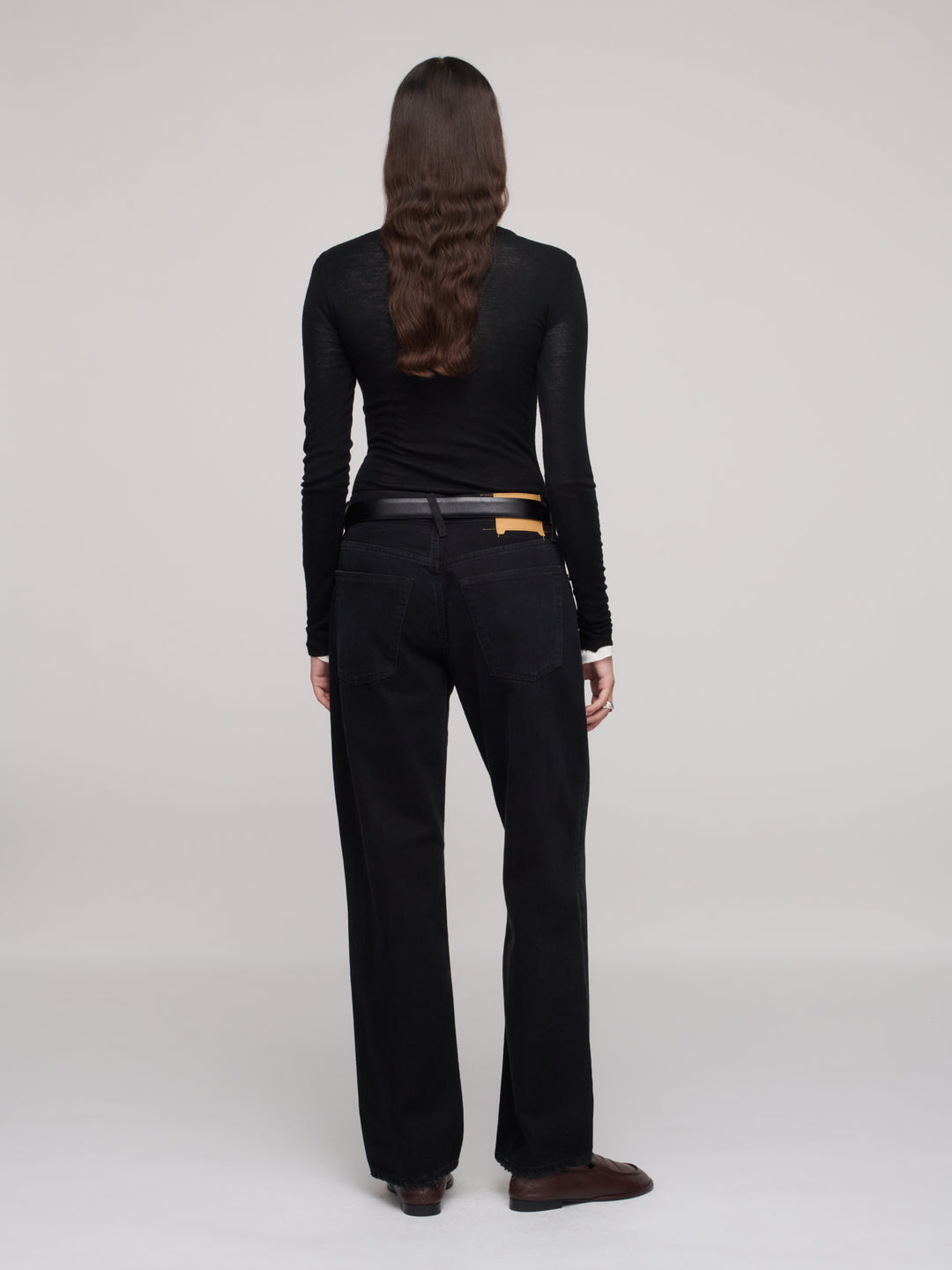 Calla Mid Rise Ankle Jeans - One Year Black