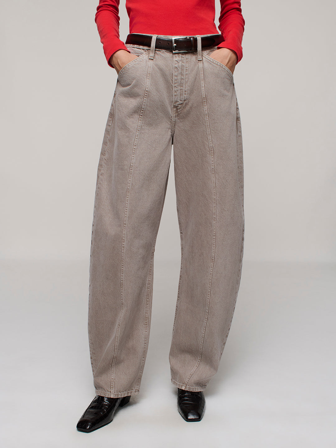 Lido Flatseam Jeans - Pure Cashmere