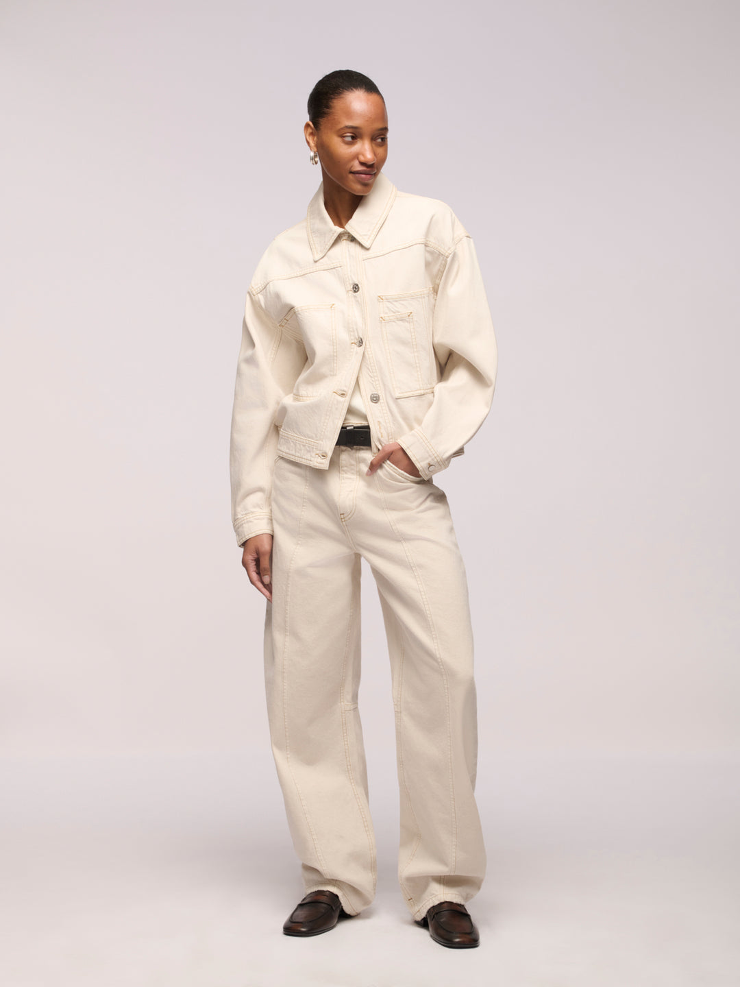 Lido Flatseam Jeans - Salt