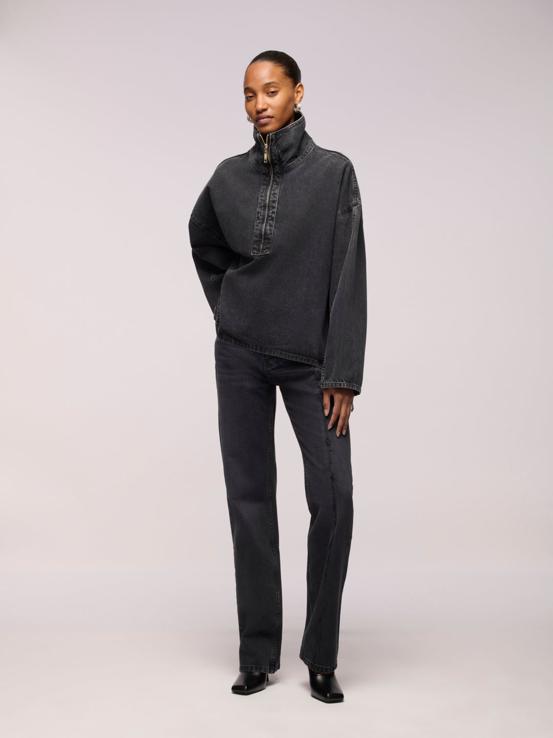 Denim Funnel Popover - Hurricane