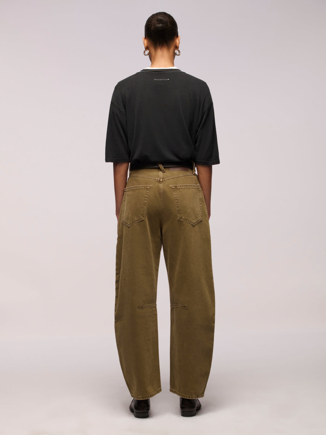 Lido Ankle Jeans - Dark Olive