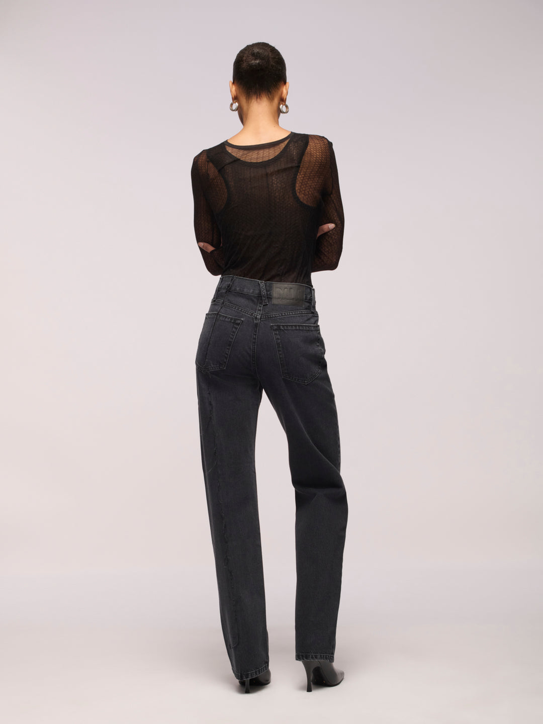 Alley Linear Repair Jeans - Hurricane