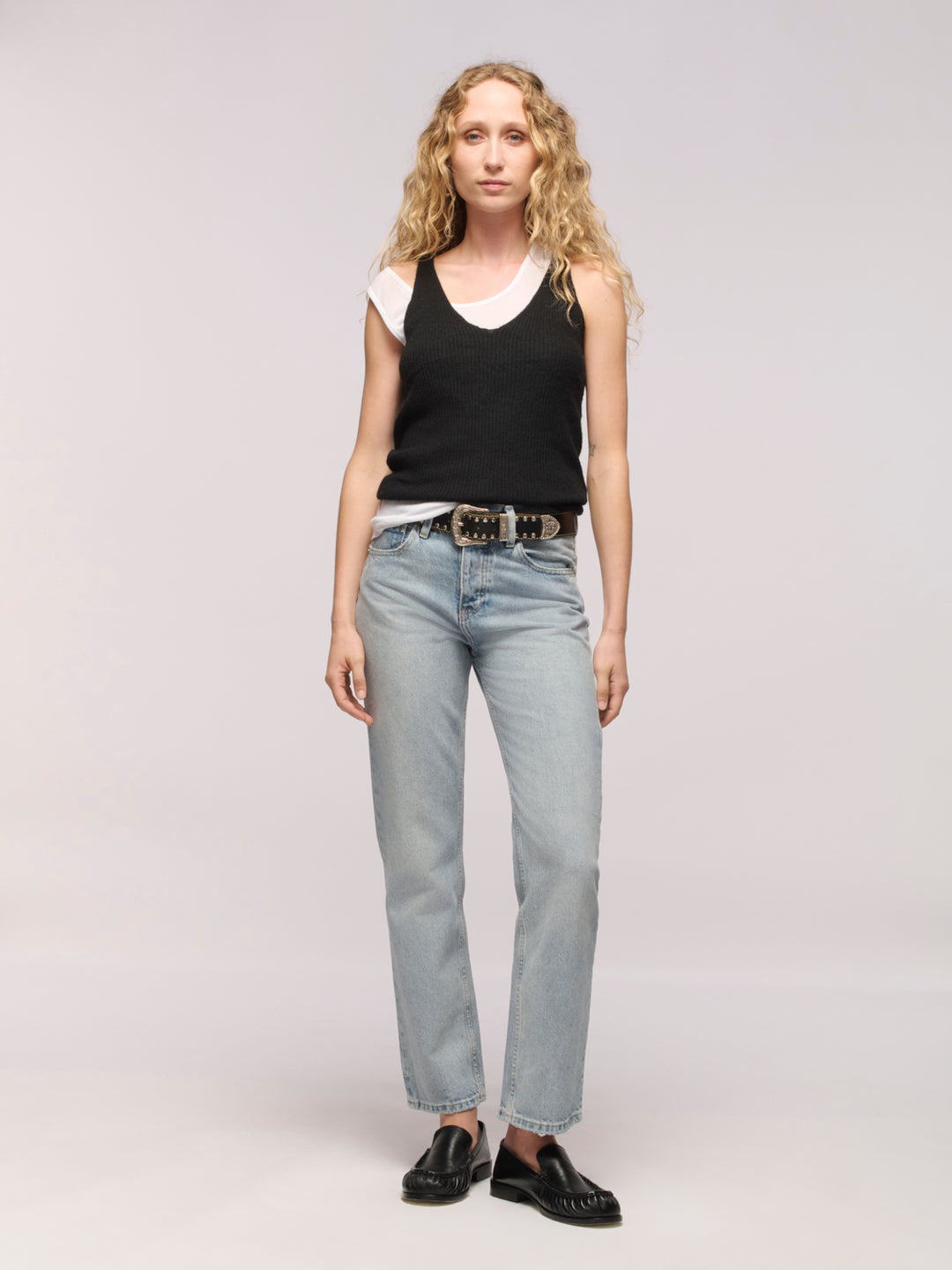 Calla Straight Ankle Jeans - Pacifica