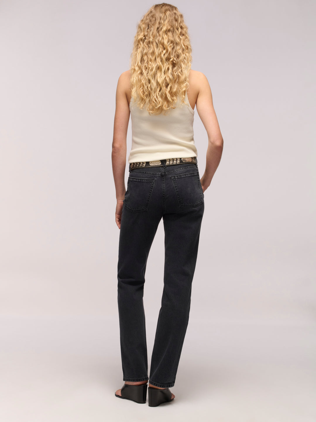 Calla Straight Full Jeans - Hurricane