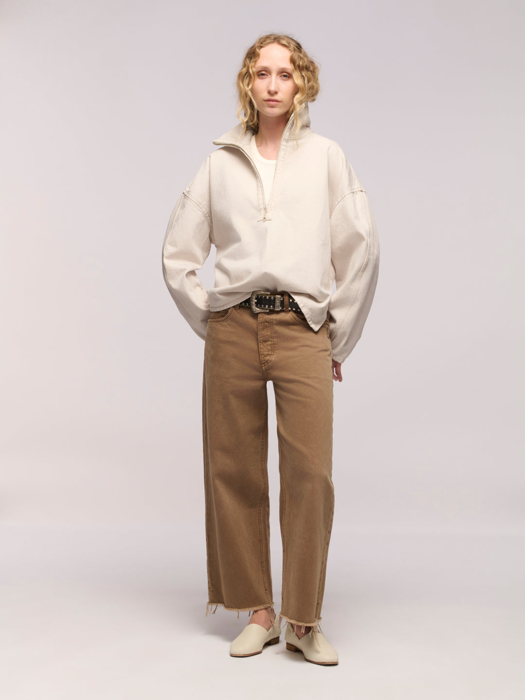 Denim Funnel Popover - Salt