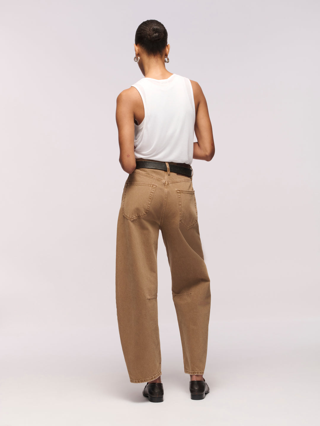 Lido Ankle Jean - Oak Brown