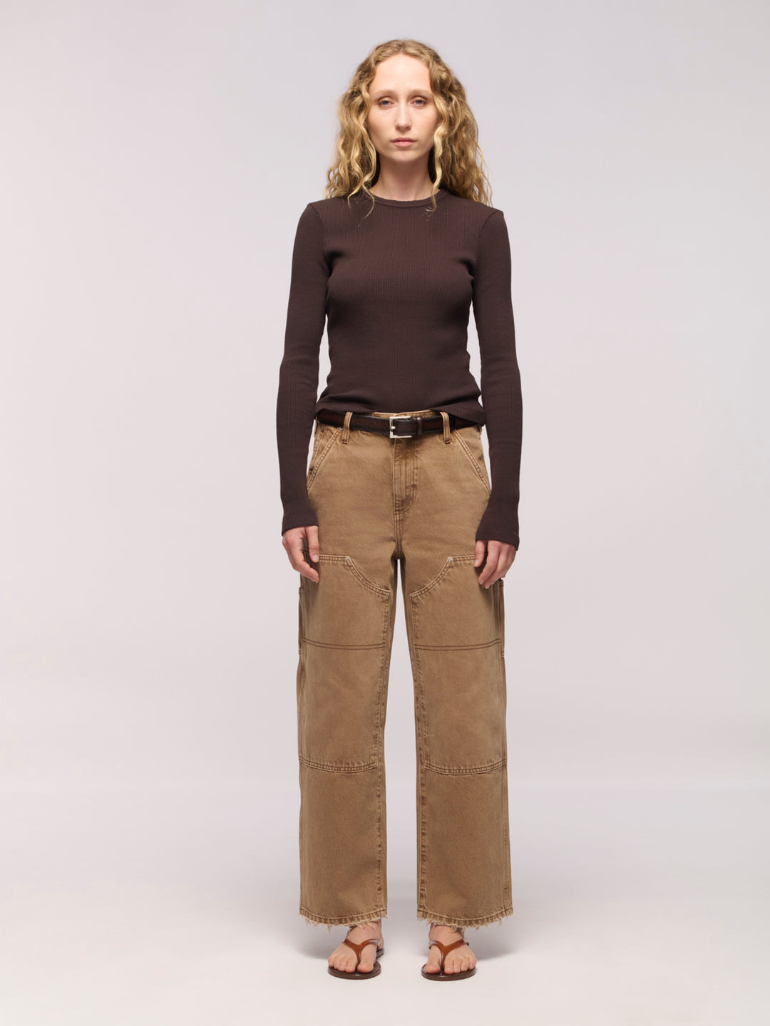 Dove Carpenter Jean - Oak Brown