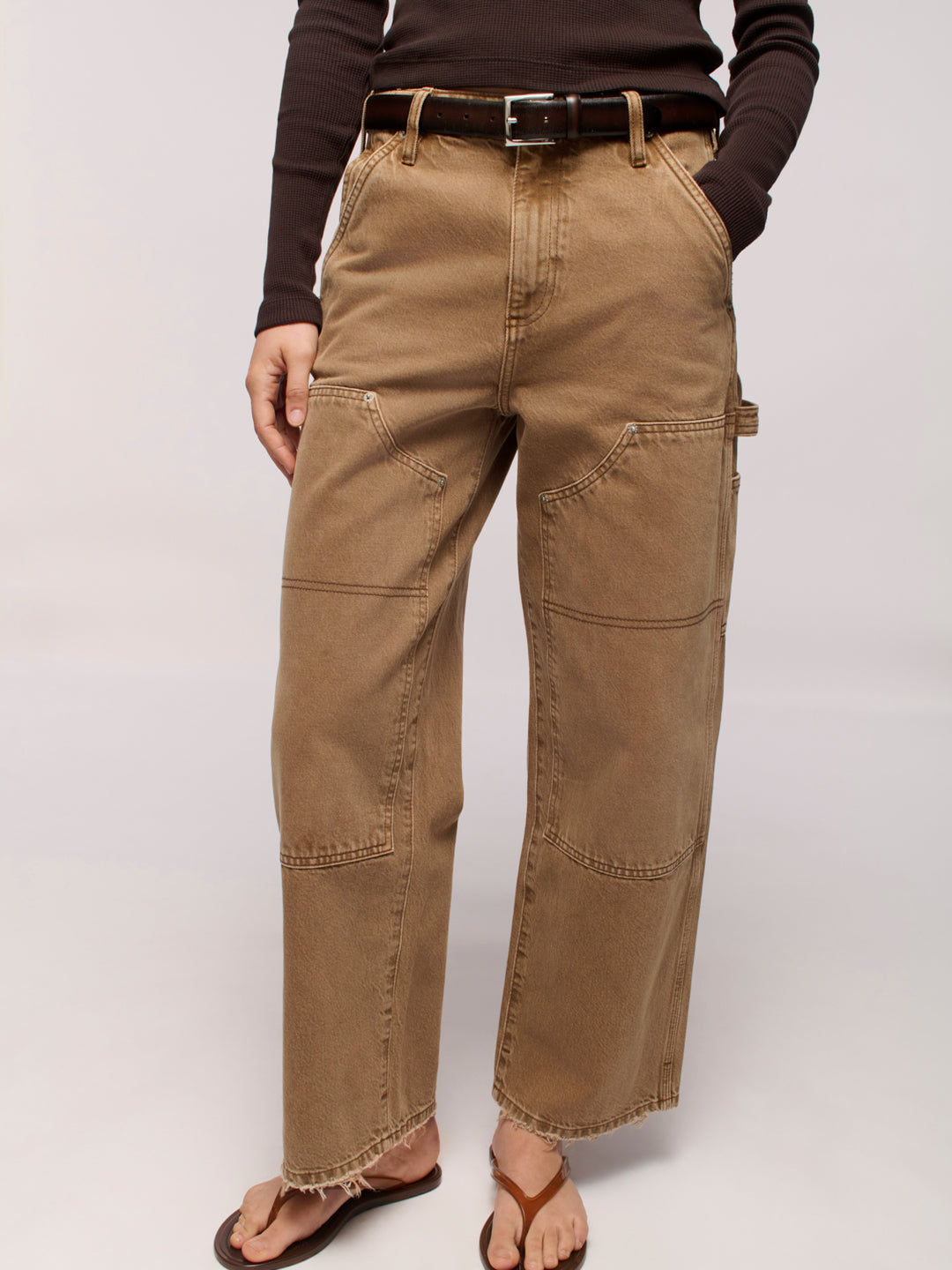 Dove Carpenter Jean - Oak Brown
