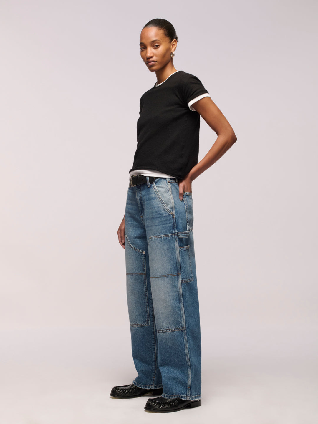 Dove Carpenter Jean - Pocket Blue
