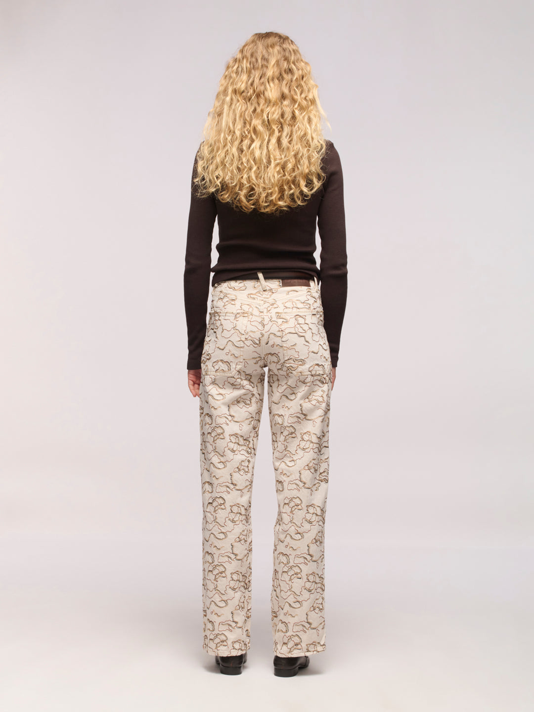 Ever Jean - Fiori Embroidery