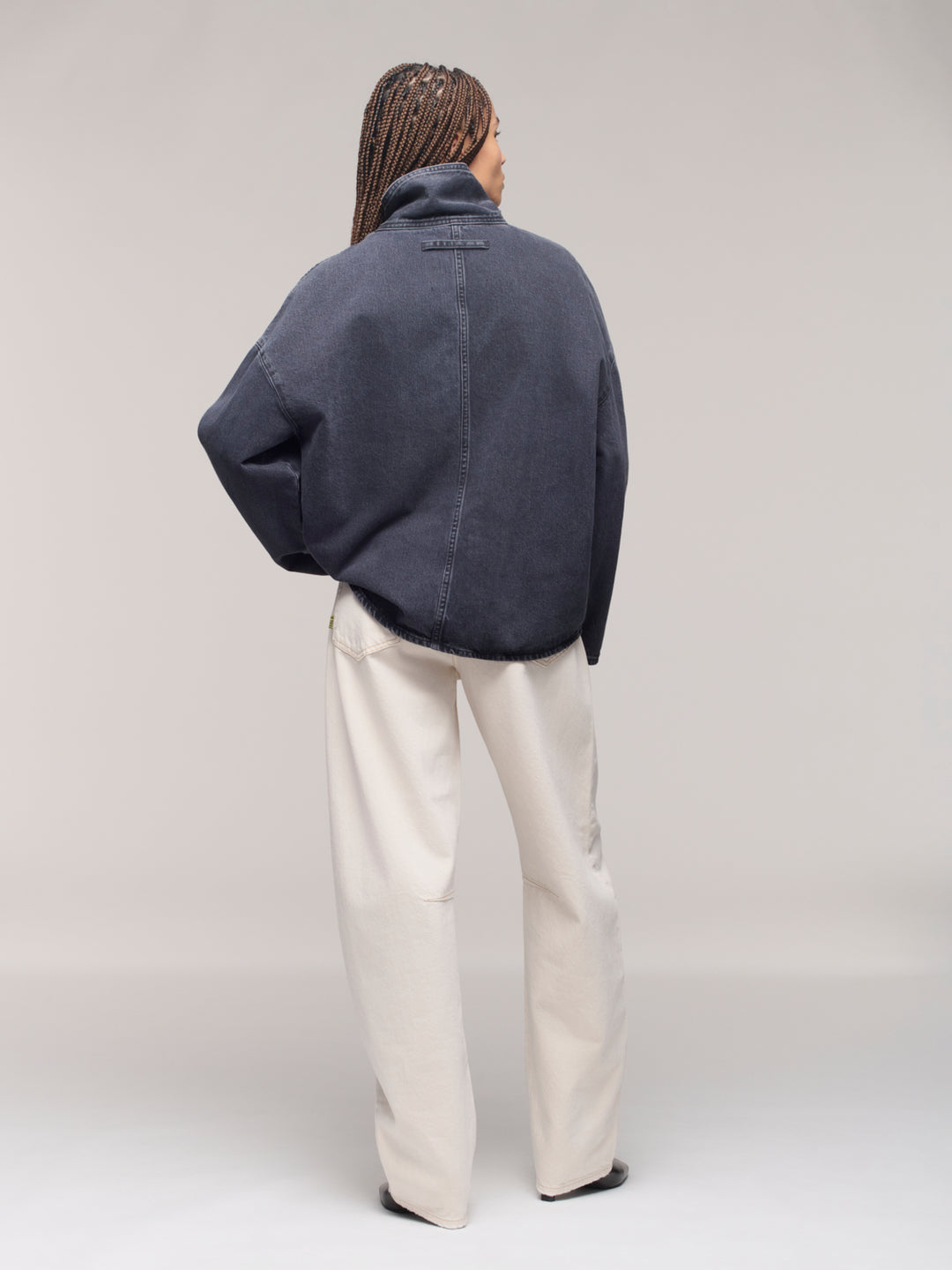 Denim Funnel Popover - Hurricane