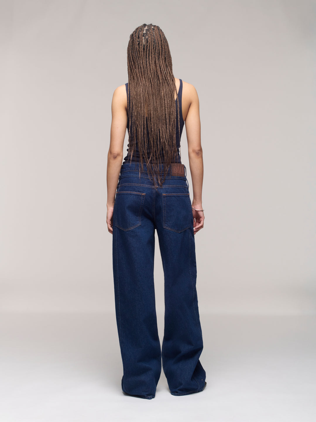 Drop Waist Sling Jeans - Rinse