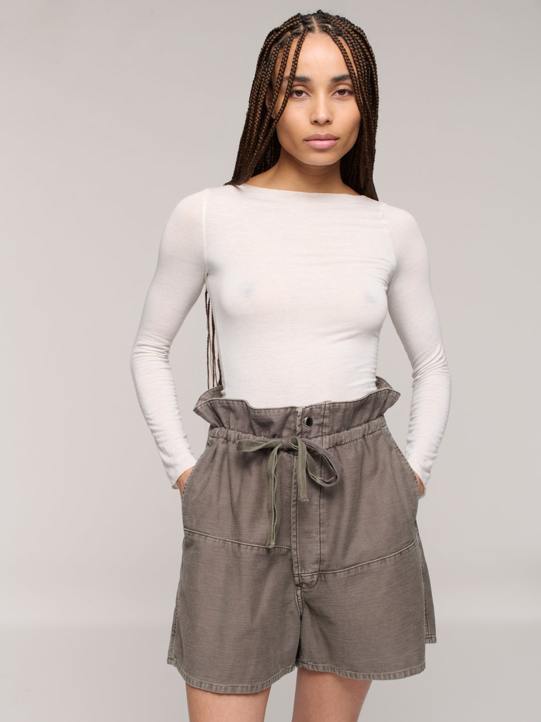 Mist Short - Castor Grey