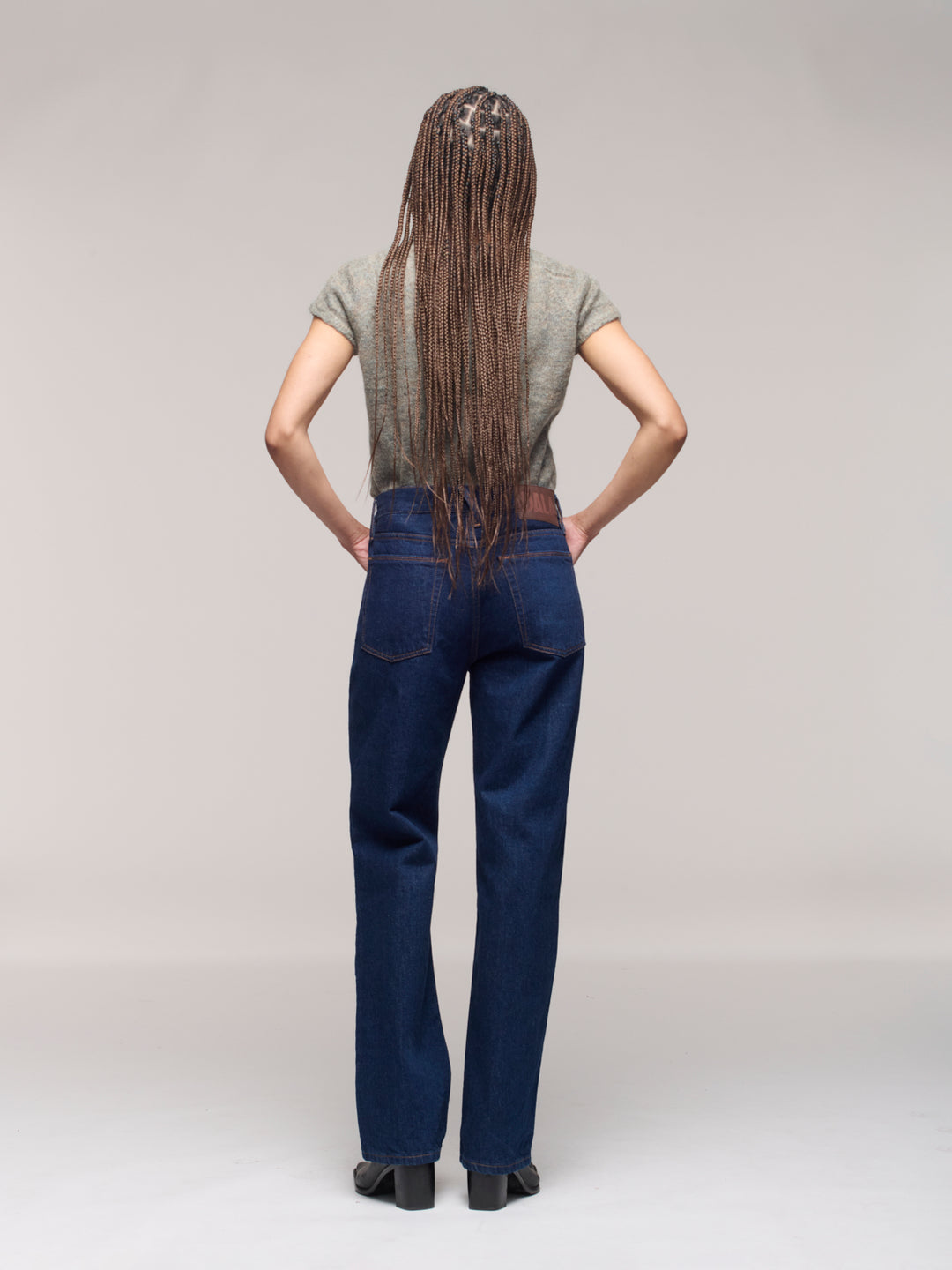 Calla Mid Rise Ankle Jeans - Rinse