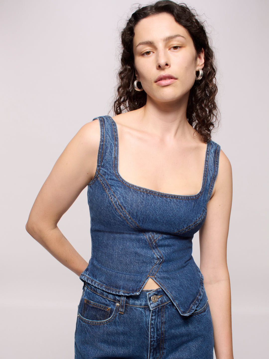 Broken Corset - True Blue