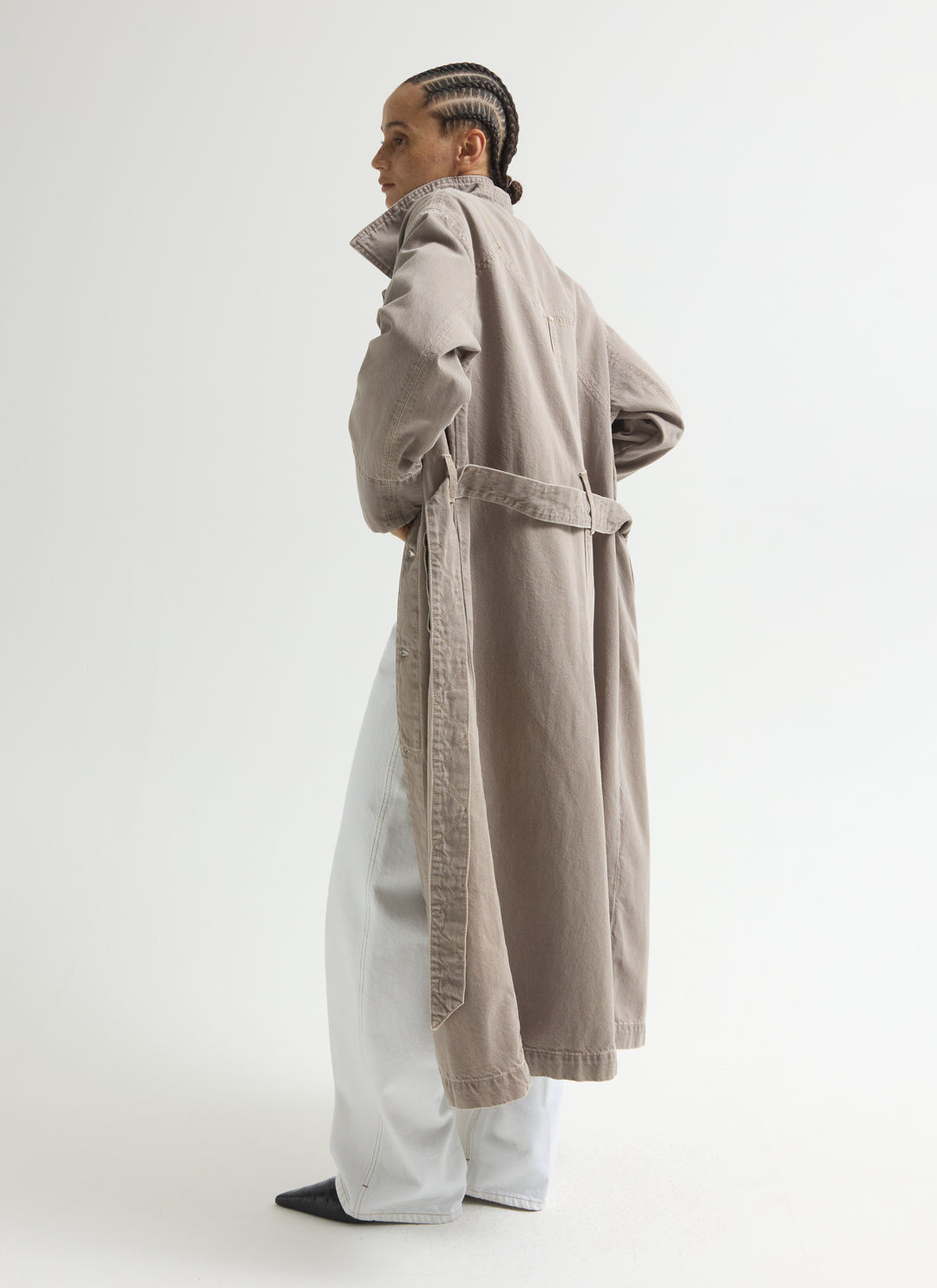 Ankle Car Coat - Pure Cashmere