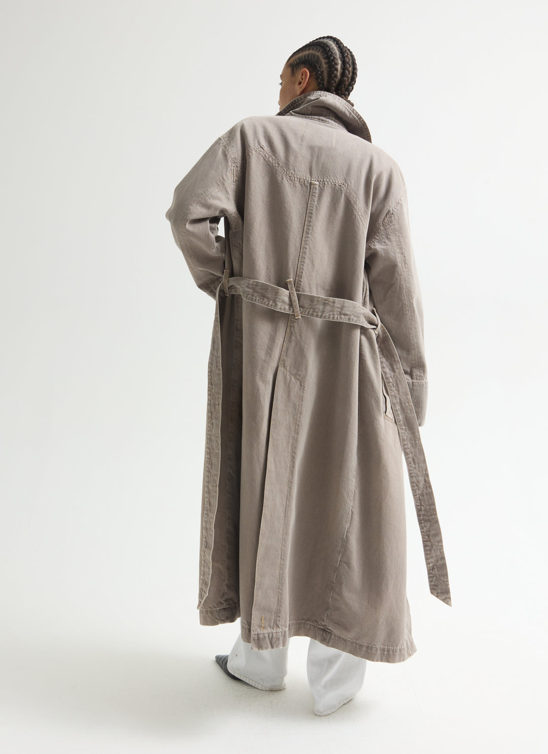 Ankle Car Coat - Pure Cashmere