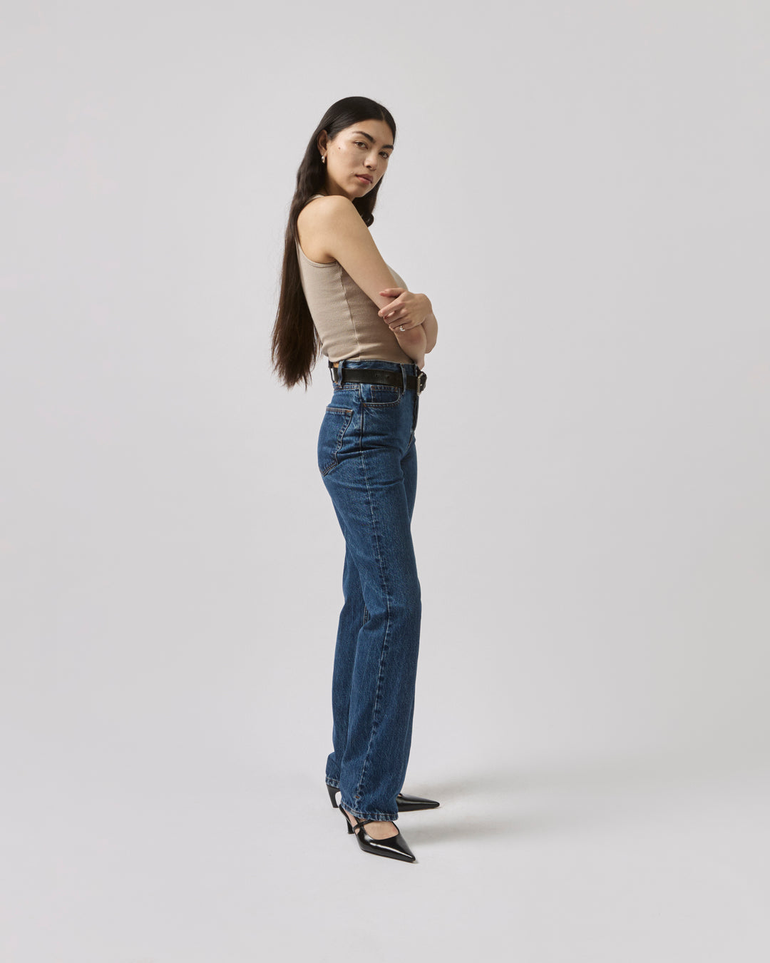 Alley Jeans - Chalk Line Blue