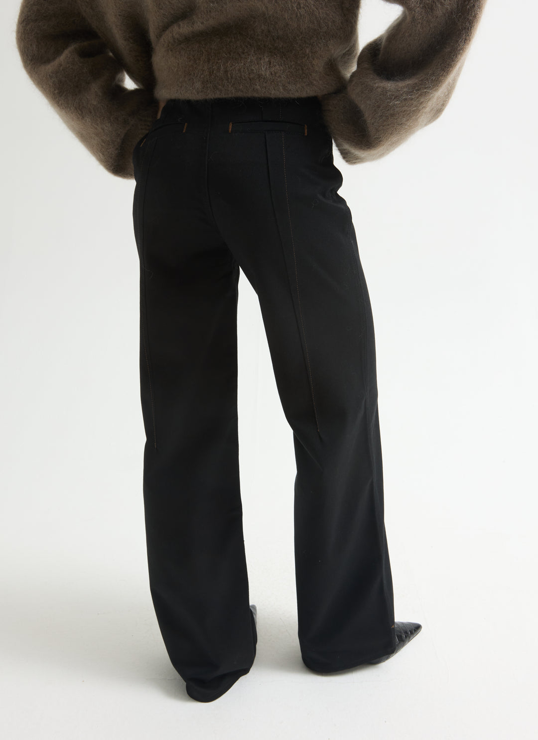 Vidro Dart Back Trouser - Collect Black